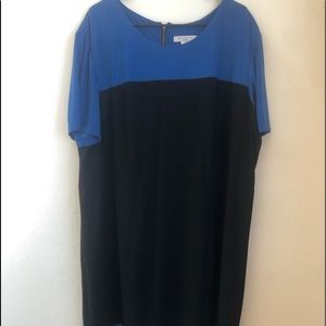 Black and blue zipper dress 💍